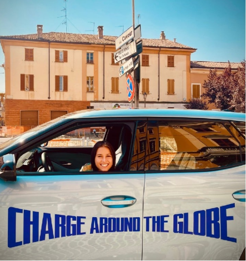 Ford e-explorer around the world with Lexie Alford